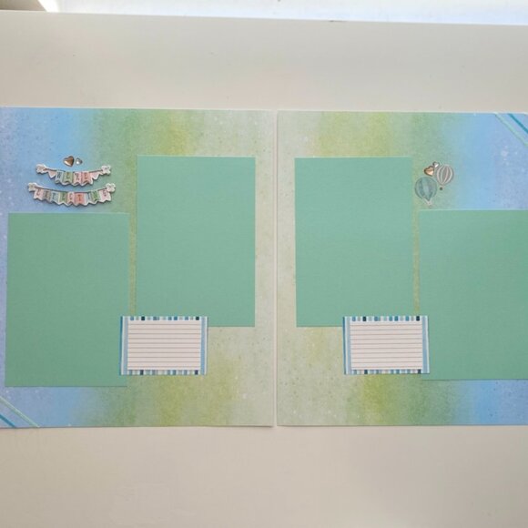 12x12 Baby Boy Premade Scrapbook, Baby Shower Gift, Gift for New Mom - Picture 14 of 14